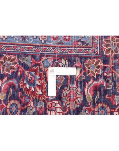 Tappeto Sabzevar Persia azzurro bianco 245x340