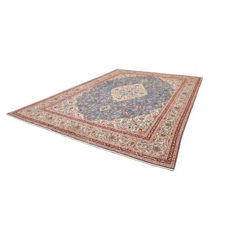 Tappeto Kashan Persia marrone grigio 283x382