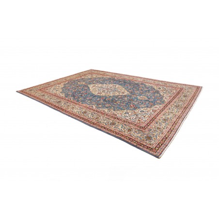 Tappeto Kashan Persia marrone grigio 283x382