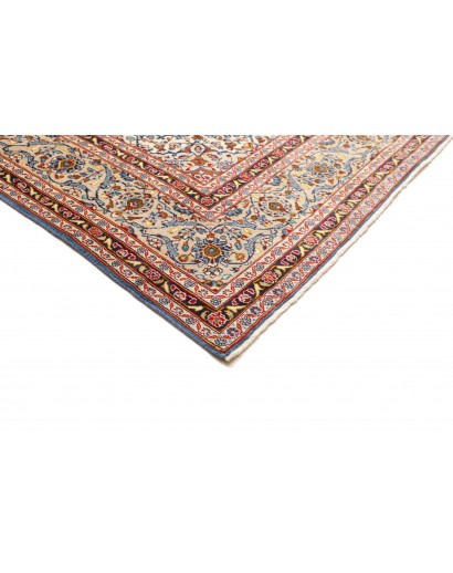 Tappeto Kashan Persia marrone grigio 283x382