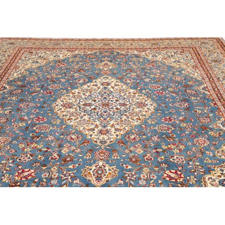 Tappeto Kashan Persia marrone grigio 283x382