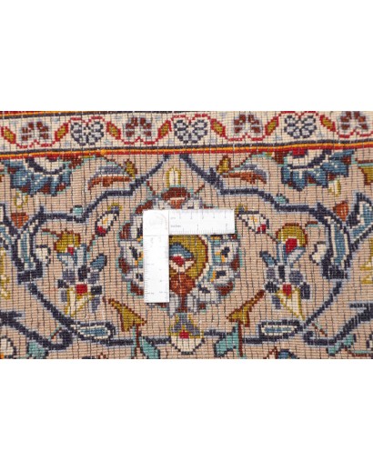 Tappeto Kashan Persia marrone grigio 283x382