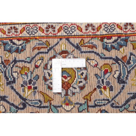 Tappeto Kashan Persia marrone grigio 283x382