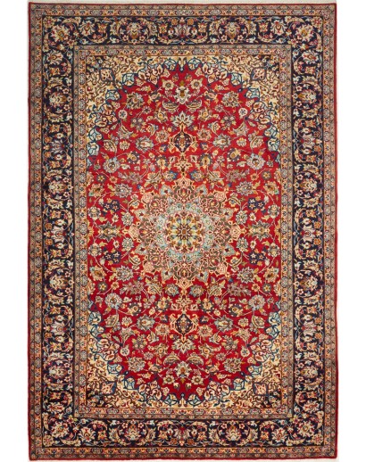 Tappeto Nadjafabad Persia marrone grigio 215x316