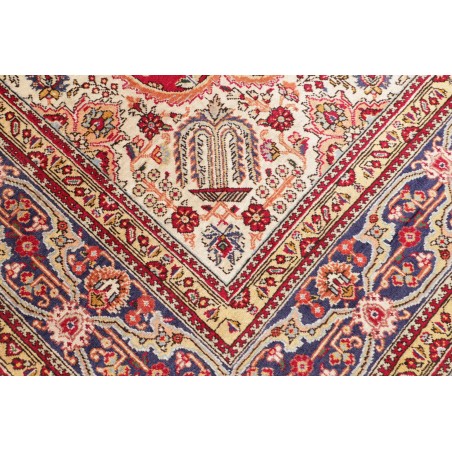 Tappeto Tabriz Persia marrone azzurro 250x348