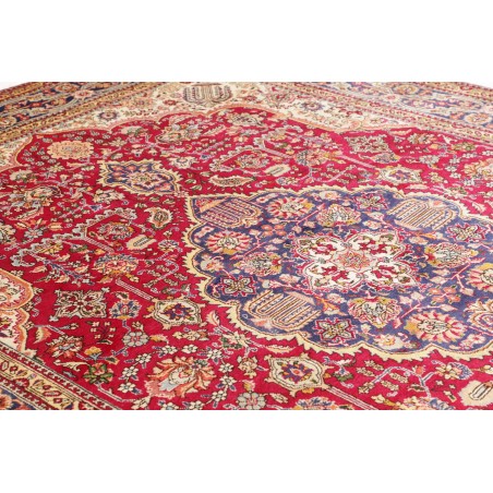 Tappeto Tabriz Persia marrone azzurro 250x348