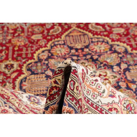 Tappeto Tabriz Persia marrone azzurro 250x348