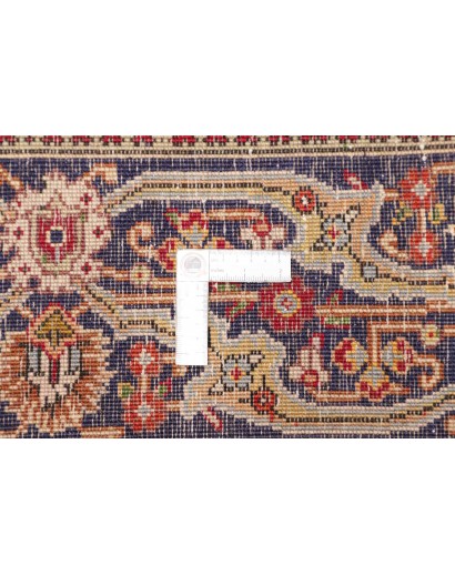 Tappeto Tabriz Persia marrone azzurro 250x348