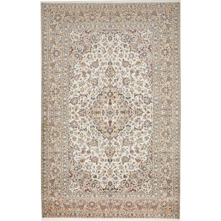 Tappeto Kashan Persia beige verde 204x320