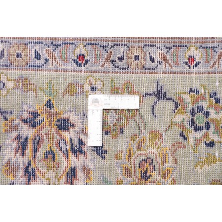 Tappeto Kashan Persia bianco marrone 296x386