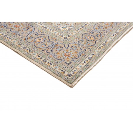 Tappeto Kashan Persia beige bianco 258x347