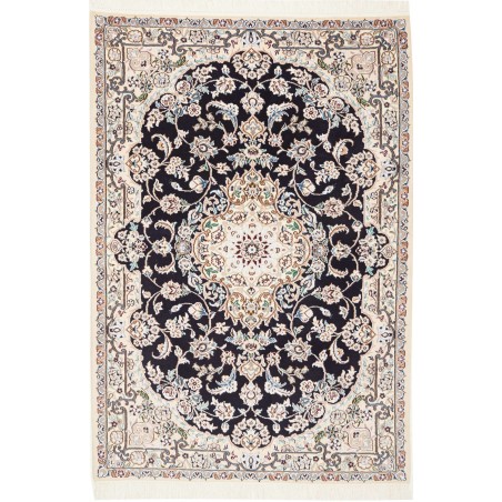 Tappeto Nain 9La Persia bianco grigio 102x154