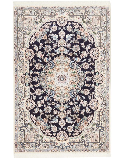 Tappeto Nain 9La Persia bianco grigio 103x154