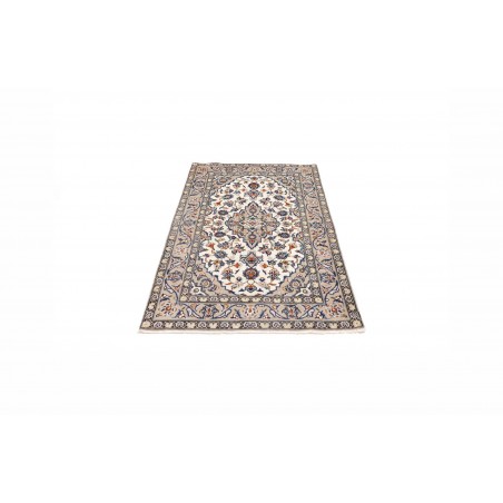 Tappeto Kashan Persia bianco grigio 100x152