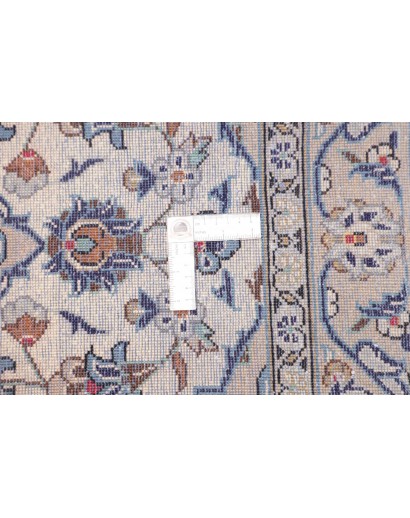 Tappeto Kashan Persia bianco grigio 100x152