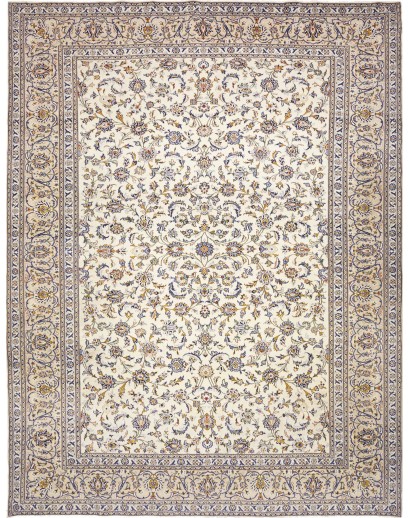 Tappeto Kashan Persia bianco 303x400