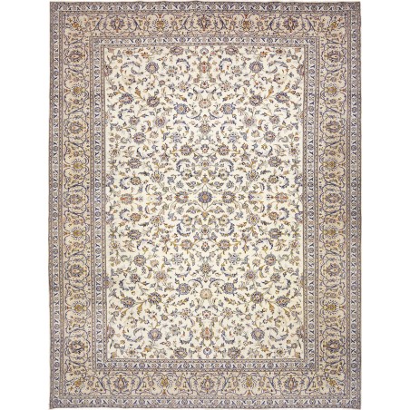 Tappeto Kashan Persia bianco 303x400