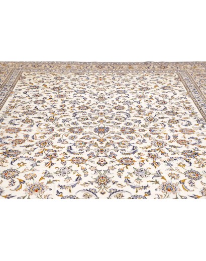 Tappeto Kashan Persia bianco 303x400