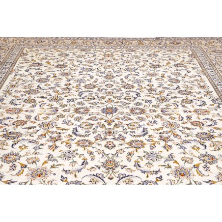Tappeto Kashan Persia bianco 303x400