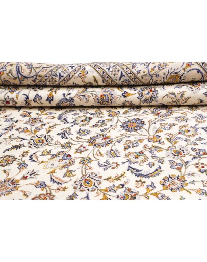 Tappeto Kashan Persia bianco 303x400