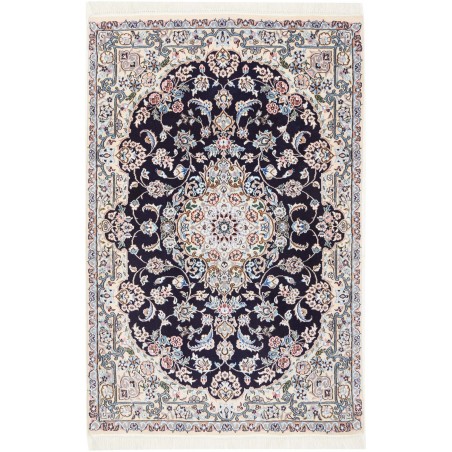 Tappeto Nain 9La Persia bianco grigio 101x155
