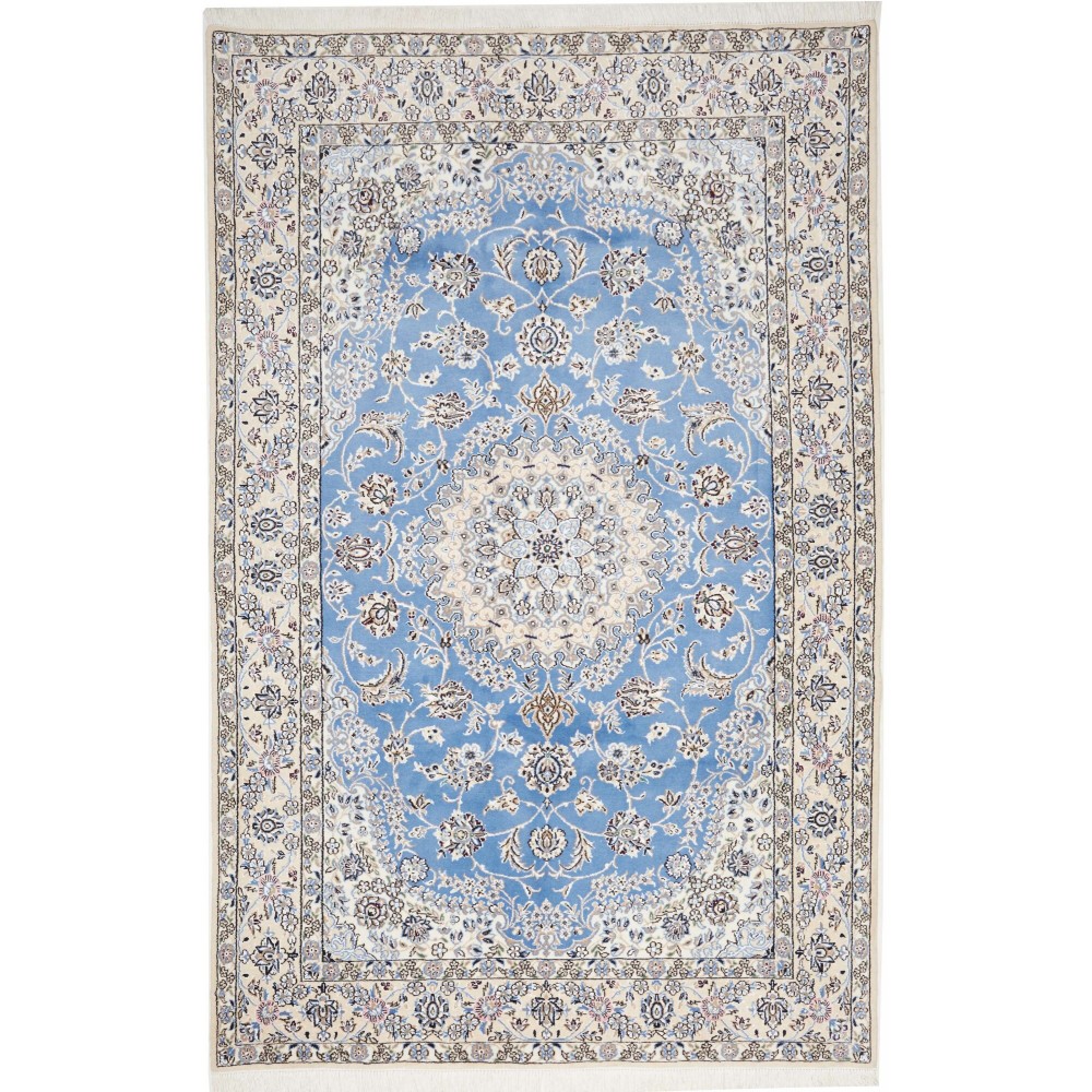 Tappeto Nain 9La Persia beige bianco 163x251
