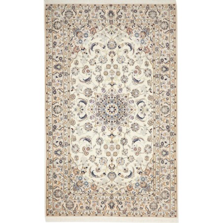Tappeto Nain 9La Persia bianco verde 161x258