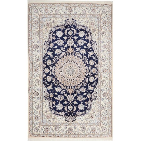 Tappeto Nain 9La Persia bianco grigio 156x253