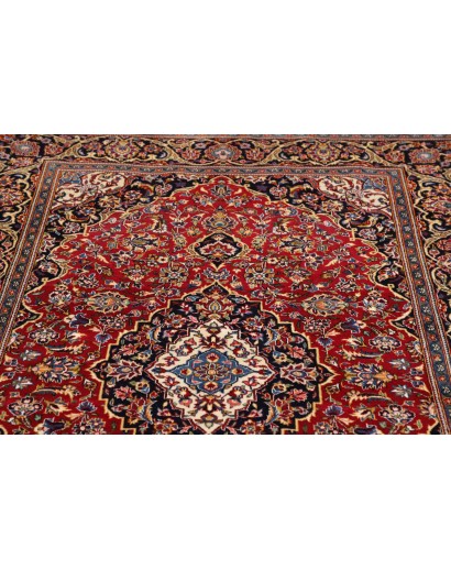 Tappeto Ardakan Persia marrone giallo 140x217