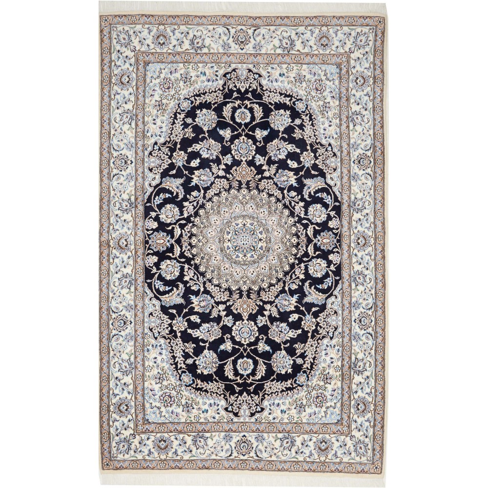 Tappeto Nain 9La Persia beige grigio 160x261 Tappeto Nain 9La Persia beige grigio 160x261
