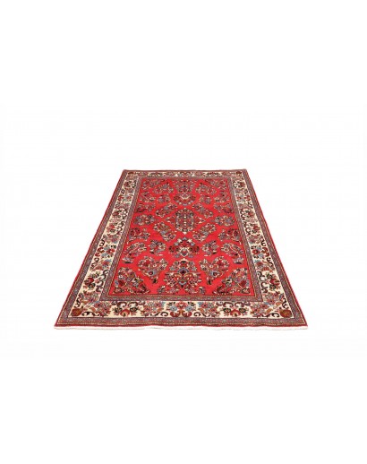 Tappeto Sarough Persia marrone giallo 128x207