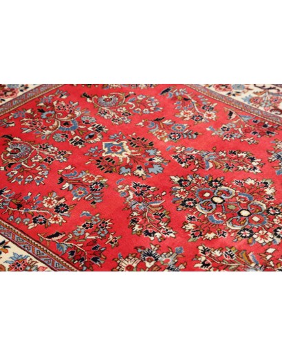 Tappeto Sarough Persia marrone giallo 128x207