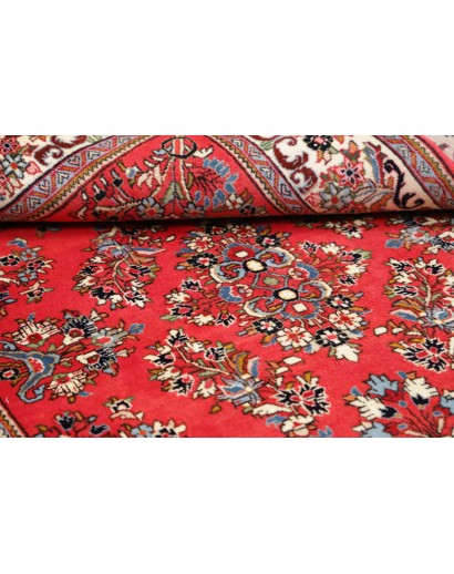Tappeto Sarough Persia marrone giallo 128x207
