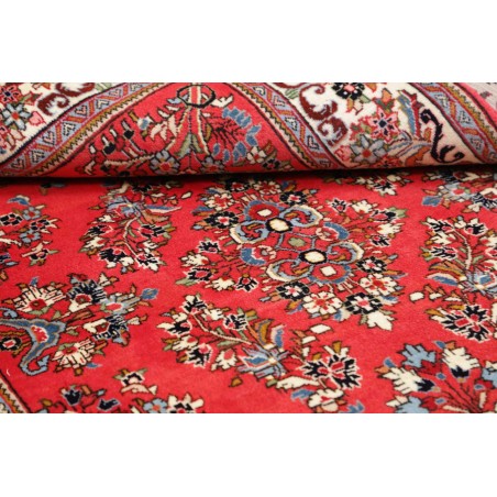 Tappeto Sarough Persia marrone giallo 128x207