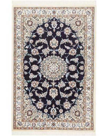 Tappeto Nain 9La Persia grigio marrone 101x150