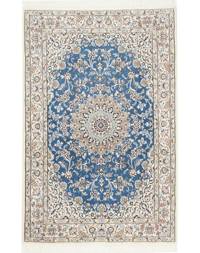 Tappeto Nain 9La Persia bianco grigio 103x156