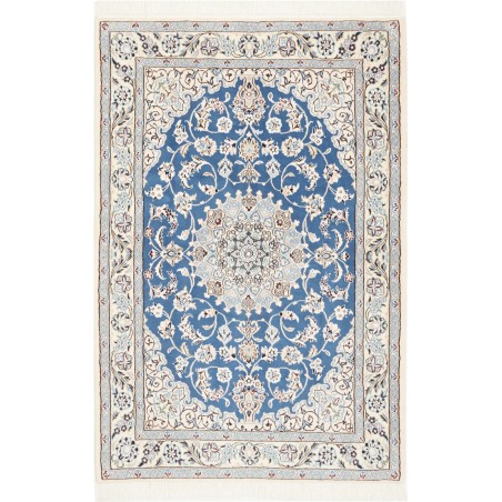 Tappeto Nain 9La Persia bianco grigio 104x155
