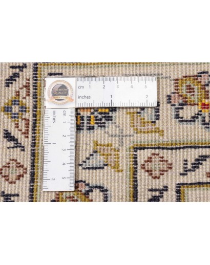 Tappeto Kashan Persia bianco marrone 223x315