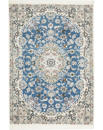 Tappeto Nain 9La Persia bianco grigio 103x155