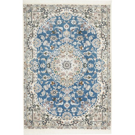 Tappeto Nain 9La Persia bianco grigio 103x155