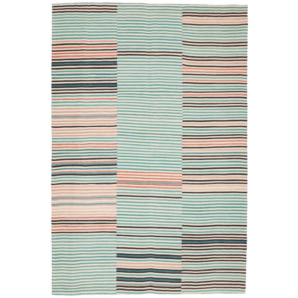 Tappeto Kilim Persia beige verde 165x249