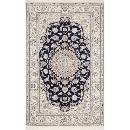 Tappeto Nain 9La Persia bianco grigio 154x244