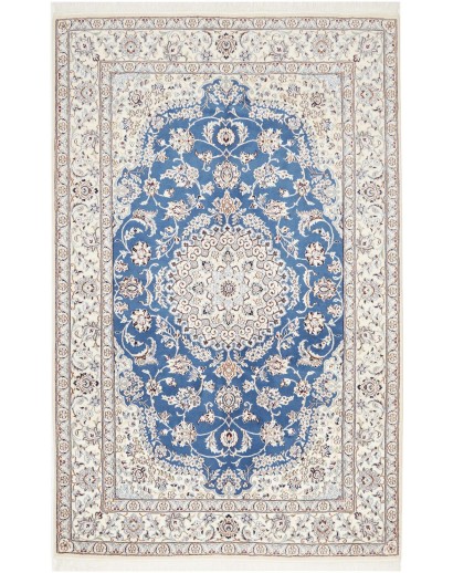 Tappeto Nain 9La Persia bianco grigio 155x247