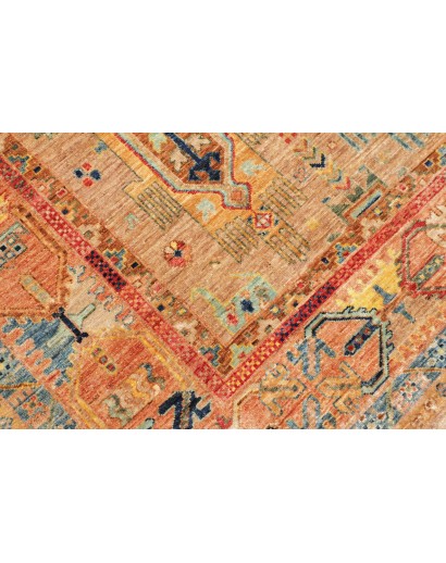 Tappeto Tribal Pakistan marrone 200x255