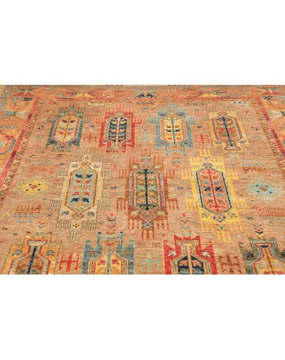Tappeto Tribal Pakistan marrone 200x255