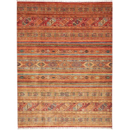 Tappeto Samarkand Pakistan rosso marrone 209x280