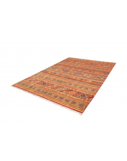 Tappeto Samarkand Pakistan rosso marrone 209x280