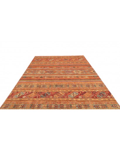 Tappeto Samarkand Pakistan rosso marrone 209x280