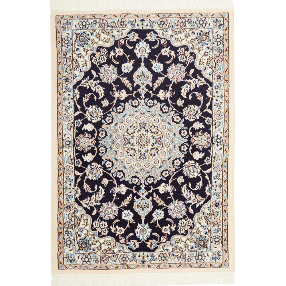 Tappeto Nain 9La Persia grigio 80x117 Tappeto Nain 9La Persia grigio 80x117