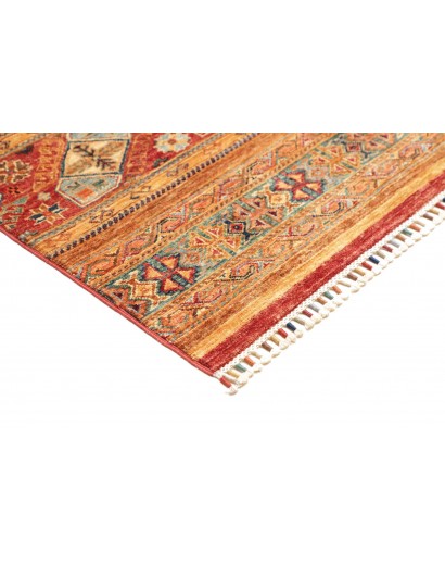 Tappeto Samarkand Pakistan rosso marrone 209x280